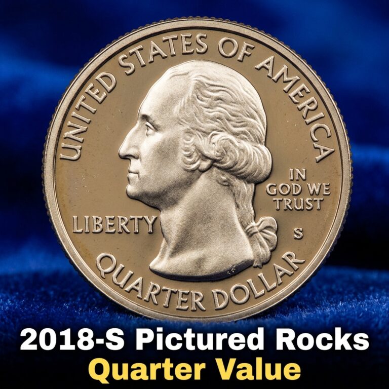 Value of 2018 S Pictured Rocks Quarter in Circulation and Mint State