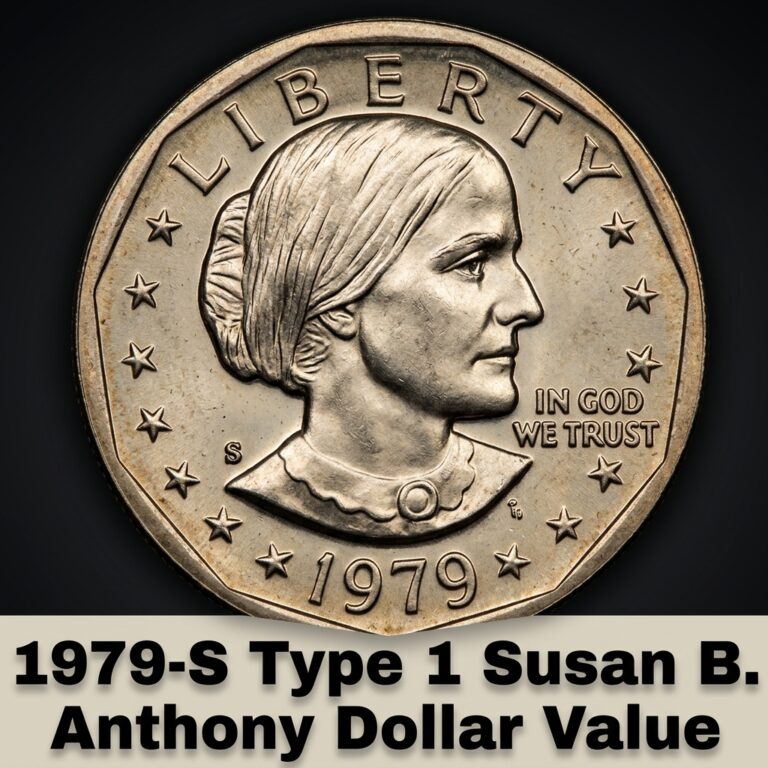 What is the 1979 S Type 1 Susan B Anthony Dollar Value and Worth Today