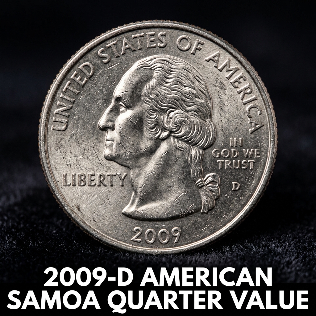 Worth of the 2009-D American Samoa Quarter and How Much Yours Is Worth Today